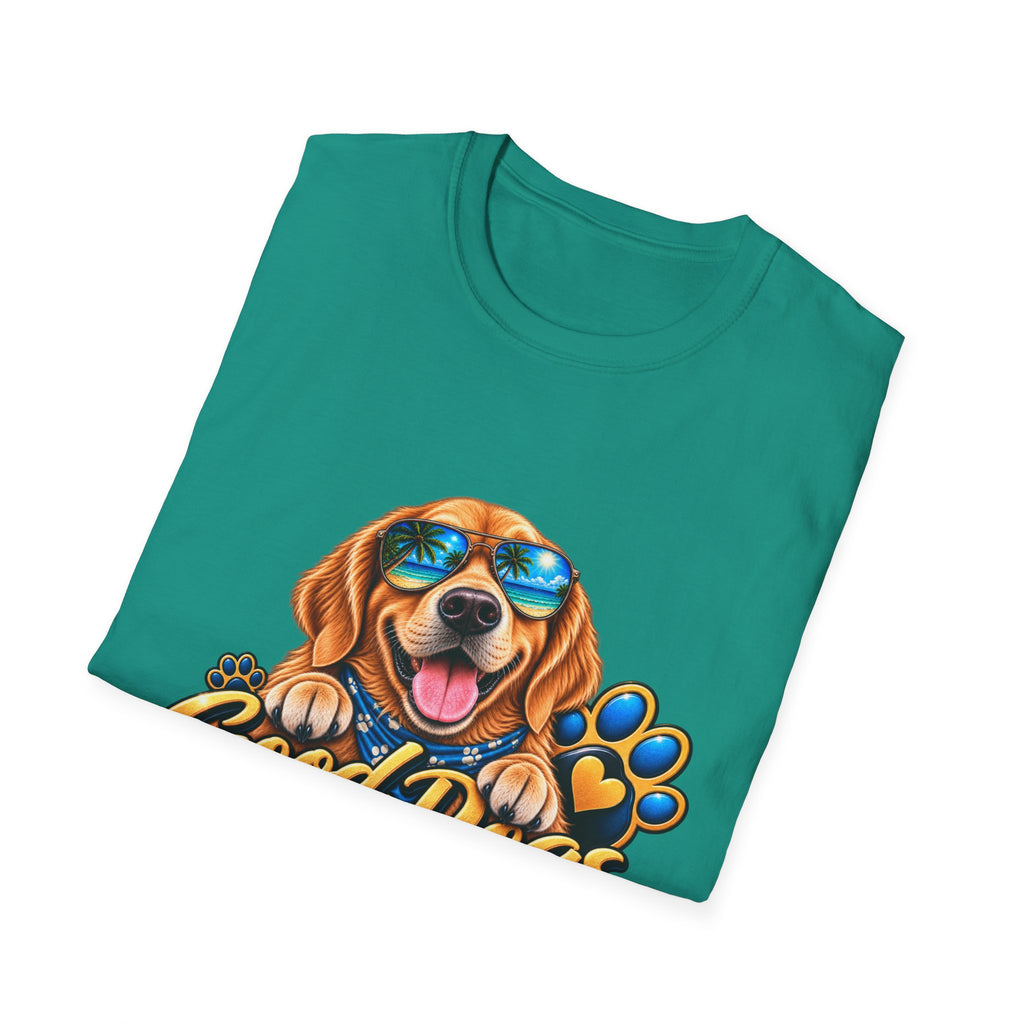 Good Dogs Make Life Better T-Shirt — Cute Golden Retriever Graphic Tee