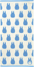 My Neighbor Totoro Silhouette Bath Towel – Light Blue (Studio Ghibli x Marushin)