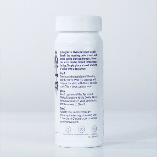 Approved Medical Nitric Oxide Indicator Strips - 50 Count
