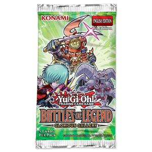 Yu-Gi-Oh! TCG Battles of Legend: Glorious Gallery Booster Pack (1st Edition)