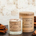 Cinnamon 7 oz Botanical Candle in Scotch Glass