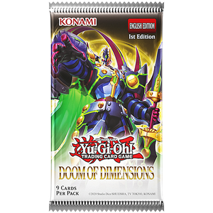 Yu-Gi-Oh! TCG Doom of Dimensions Booster Pack (1st Edition)
