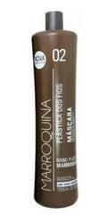 Plastica Dos Fios Marroquina Keratin Thermal Sealing Hair Treatment Smooth & Frizz Control 34fl oz 1000ml