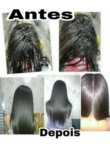 Plastica Dos Fios Marroquina Keratin Thermal Sealing Hair Treatment Smooth & Frizz Control 34fl oz 1000ml