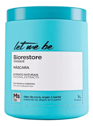 Let Me Be Biorestore Deep Repair Hair Mask Volume Reduction & Hydration 1kg 34oz