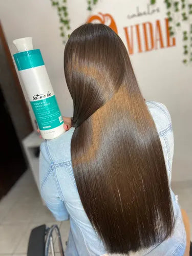 Let Me Be Protein Keratin Straightening Treatment & Biorestore Hair Mask Kit