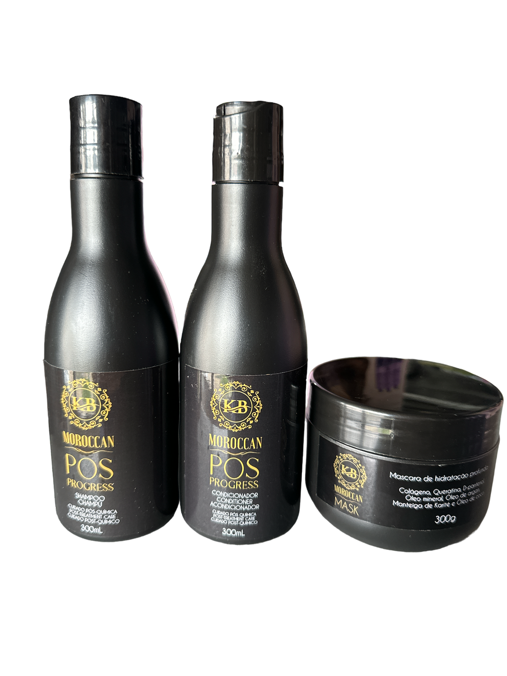 KB MOROCCAN HAIR SMOOTHING TREATMENT HOME HAIR CARE KIT