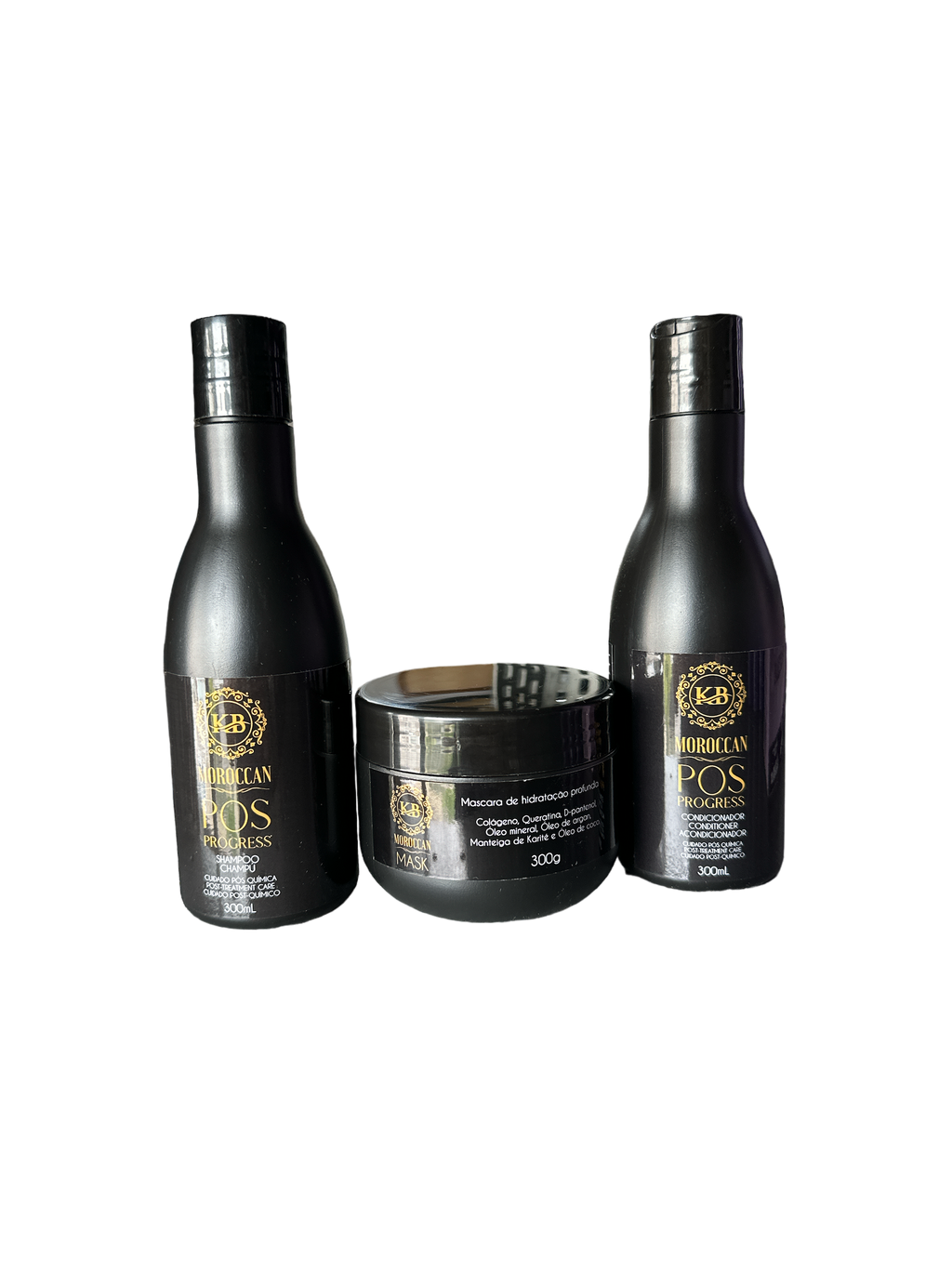 KB MOROCCAN HAIR SMOOTHING TREATMENT HOME HAIR CARE KIT