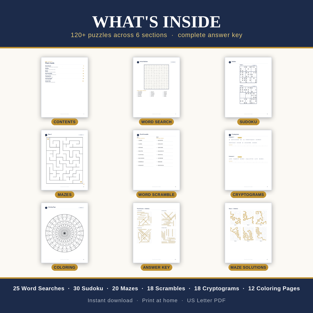 THE BIG BOOK OF PUZZLES & ACTIVITIES