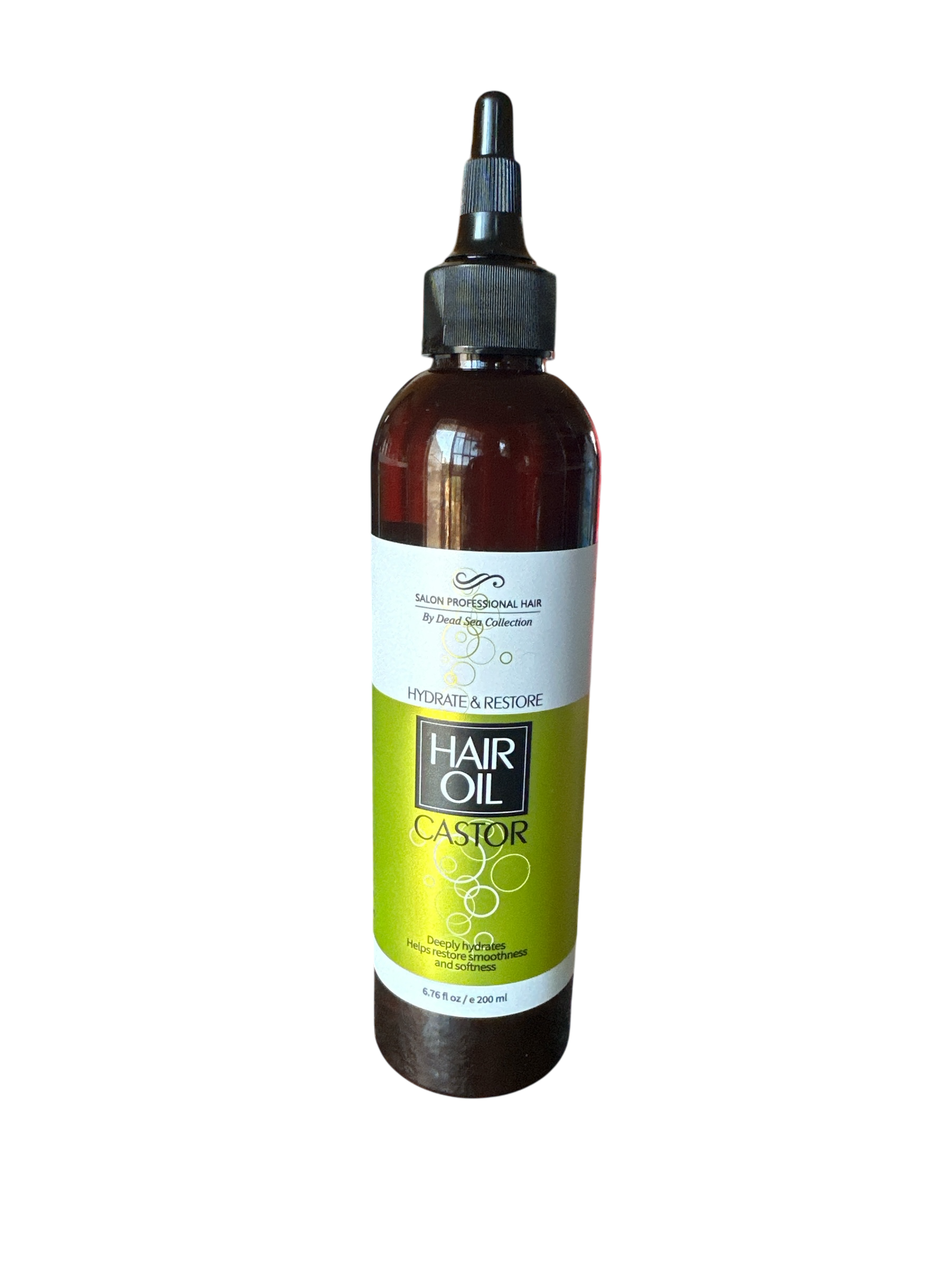 Dead Sea Collection Castor Oil For Hair Smoothness Restoration 6.76fl.oz. 200ml