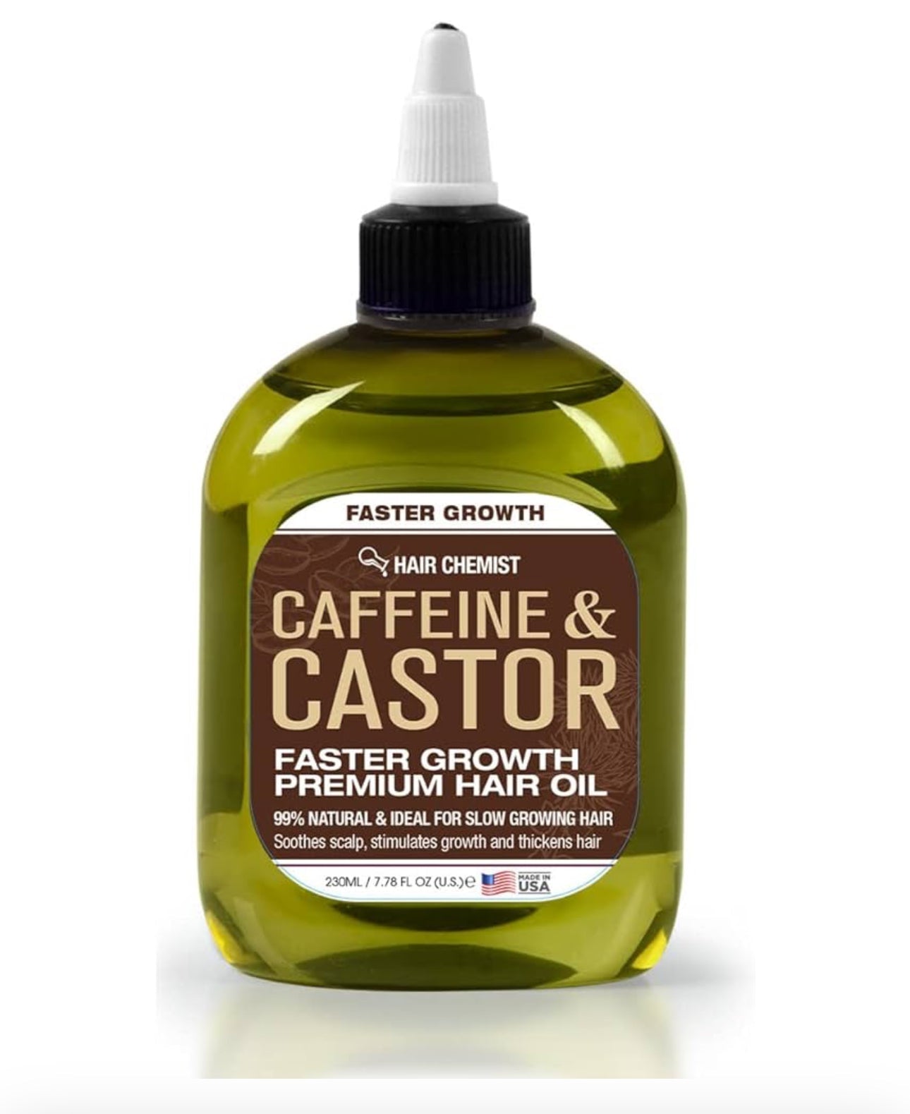 Hair Chemist Caffeine & Castor Oil Faster Hair Grow Scalp Stimulator 7.1fl.oz 210