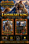 G Class Legends | Lionheart King | Legendary Interactive Digital Trading Card 009