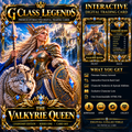 G Class Legends | The Valkyrie Queen | Legendary Interactive Digital Trading Card #002