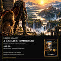 A Greater Tomorrow | Epic Warrior & Lion Digital Art + Museum Certificate | G Class Gallery