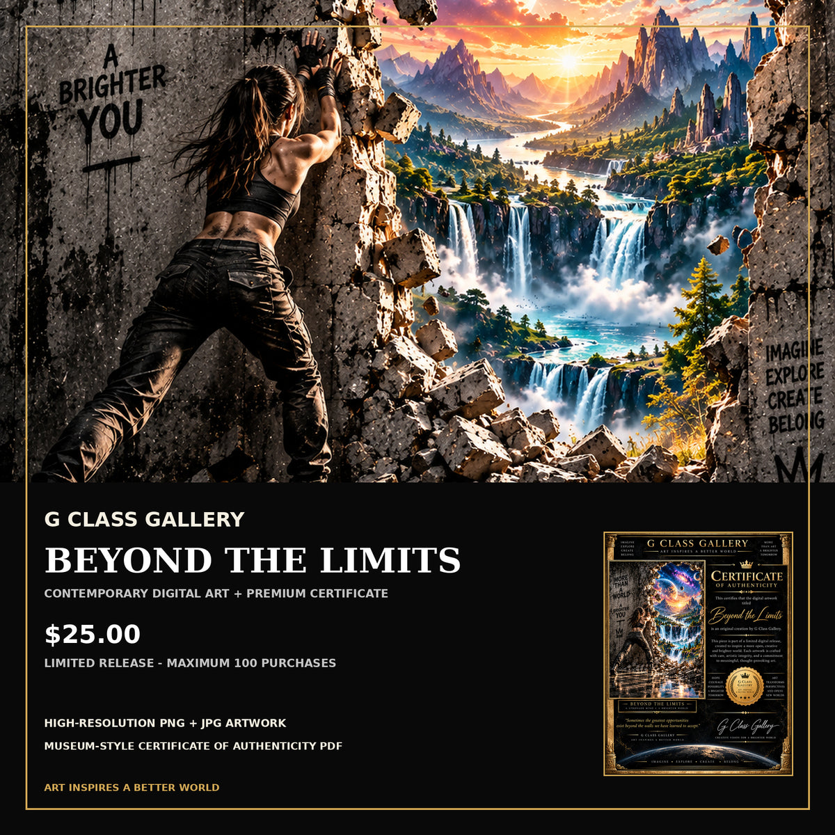 Beyond the Limits | Contemporary Digital Art + Museum Certificate | G Class Gallery