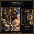 Celestial Awakening — Gold Edition | Luxury Surreal Digital Fine Art + Premium Certificate | G Class Gallery