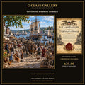Colonial Harbor Market | Historic Colonial Digital Fine Art + Premium Certificate | G Class Gallery