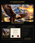 Sky Sovereign | Premium Eagle Digital Art + Certificate | G Class Gallery