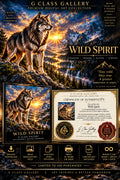 Wild Spirit | Premium Digital Wolf Art + Certificate | G Class Gallery