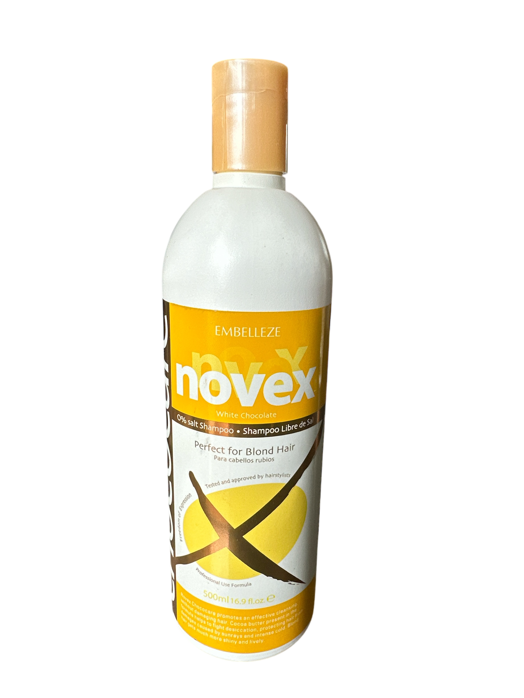 Novex Chococare Chocolate Shampoo With Cocoa Protein For Blond Hair 17fl.oz e 500ml