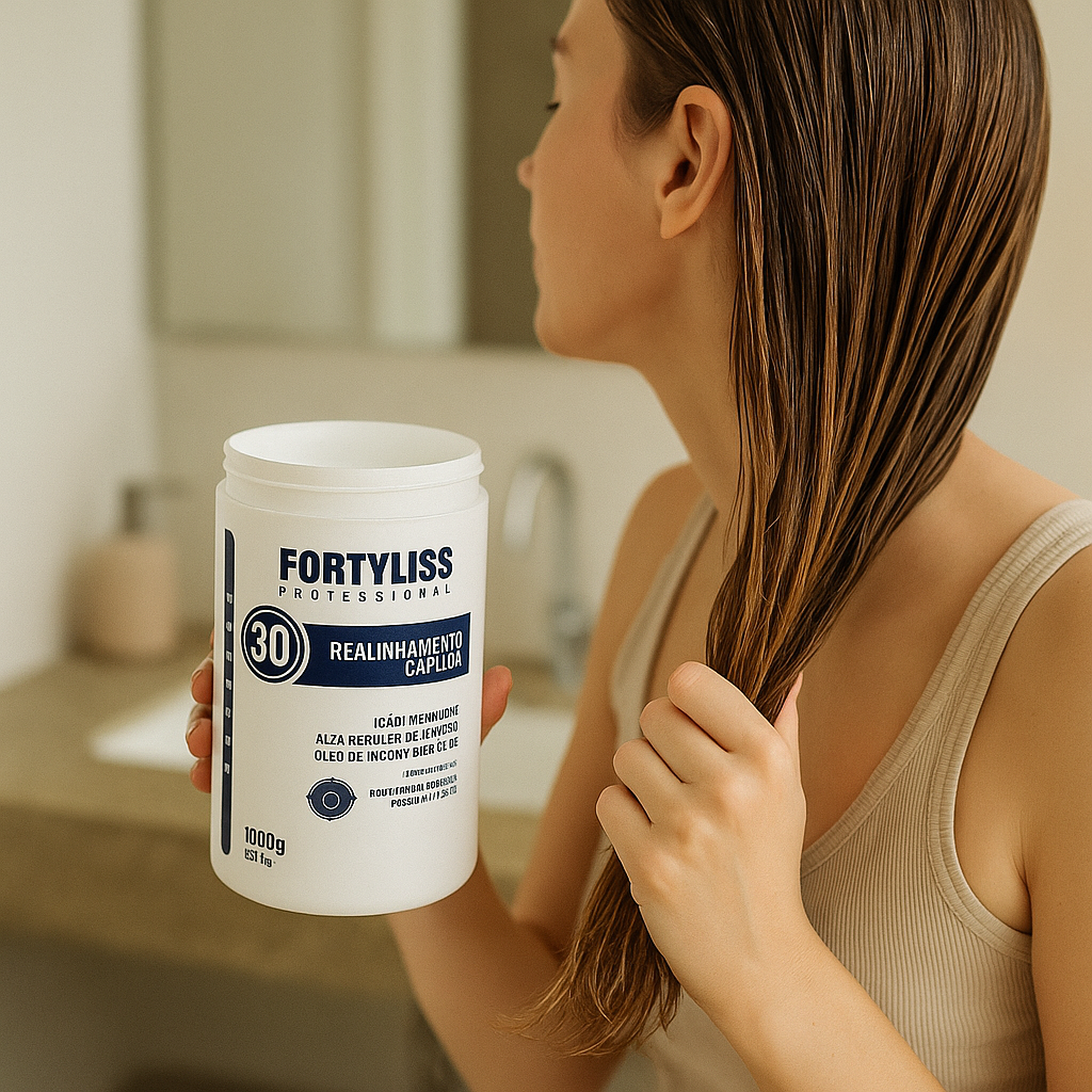 FORTYLISS 3D POWER HAIR BTOX INSTANT ACTION VOLUME REDUCTION 34oz 1kg