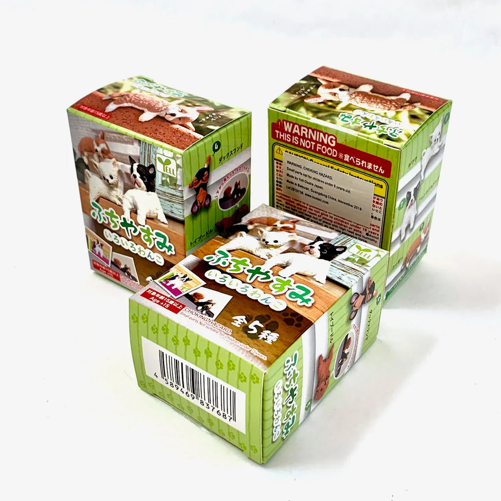 Fufuchi Resting Dogs Blind Box - Cute Collectible Hanging Dog Figures