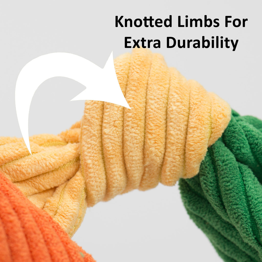 Dilly Duck Knottie® Plush Dog Toy