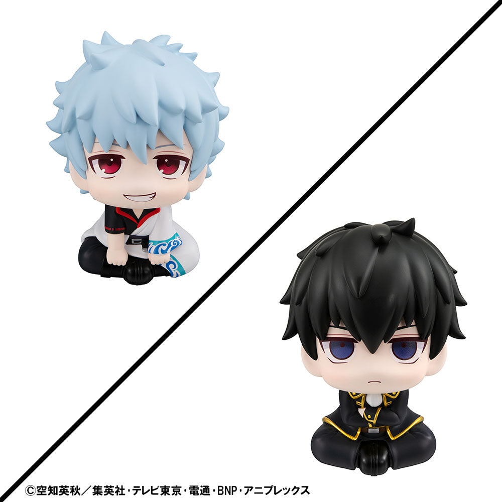 Gintama Look Up Figure Set - Gintoki Sakata & Toshiro Hijikata by MegaHouse with Gift