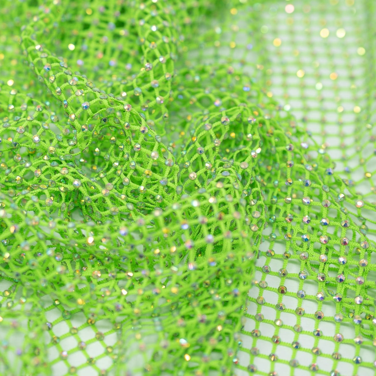 Enigma Diamond Fishnet Fabric | Blue Moon Fabrics
