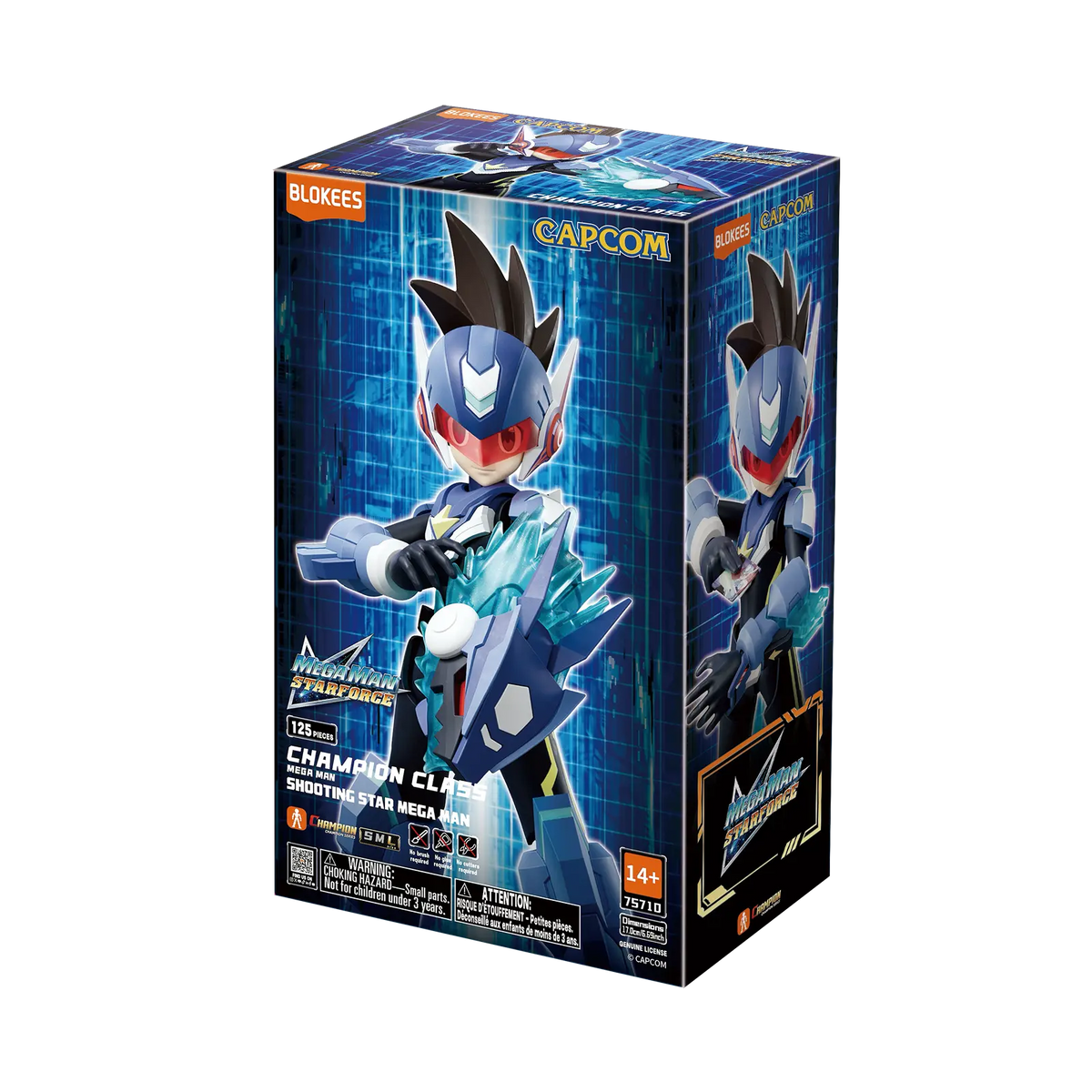 Mega Man Shooting Star Mega Man Champion Class Figure by Blokees