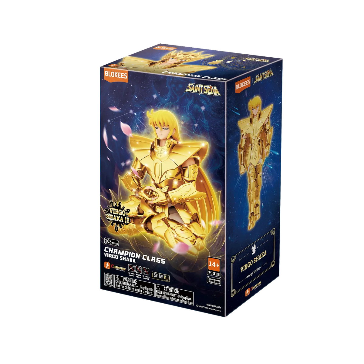 Blokees Saint Seiya Virgo Shaka Champion Class Action Figure