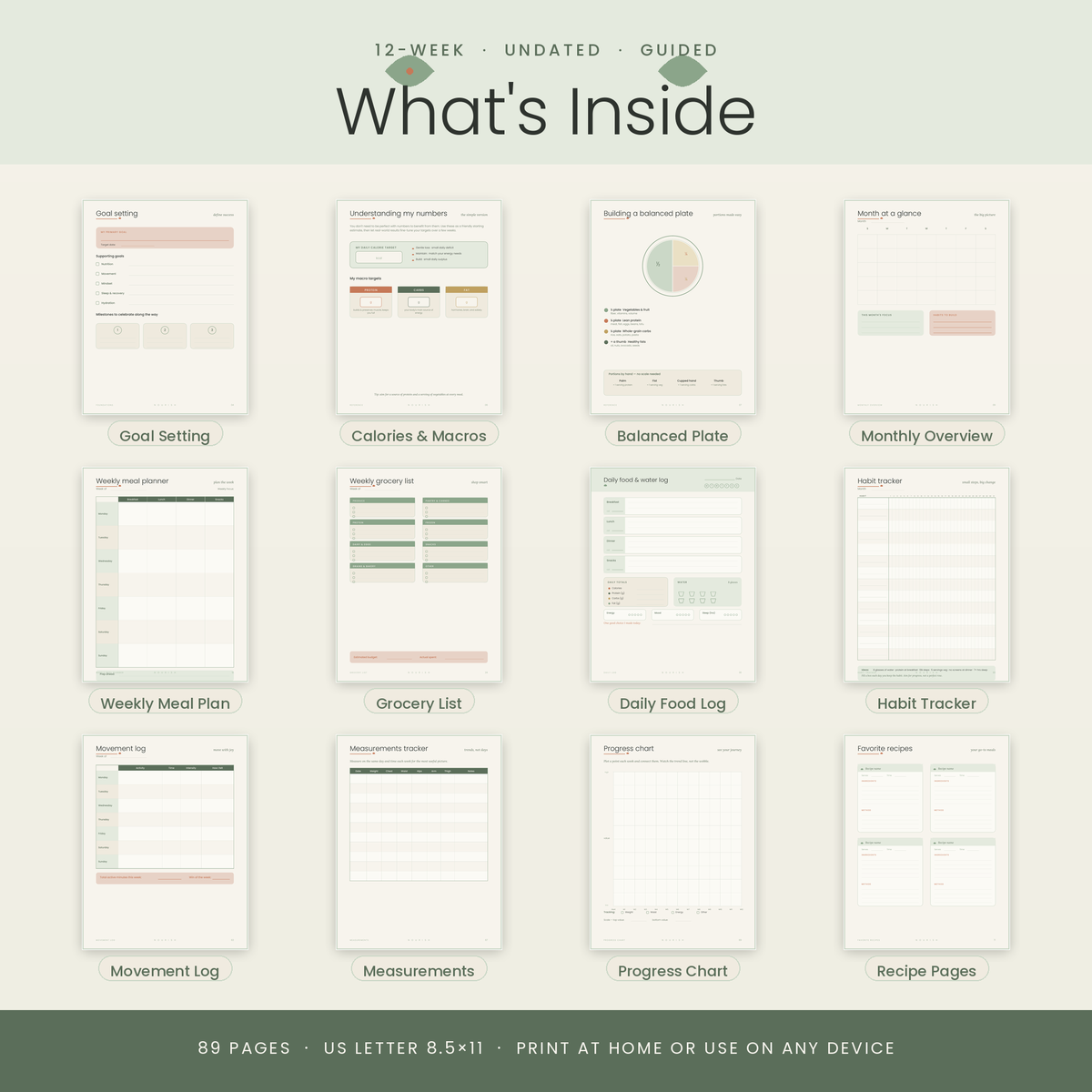 A GUIDED WELLNESS JOURNAL Nourish your everyday MEAL & DIET PLANNER