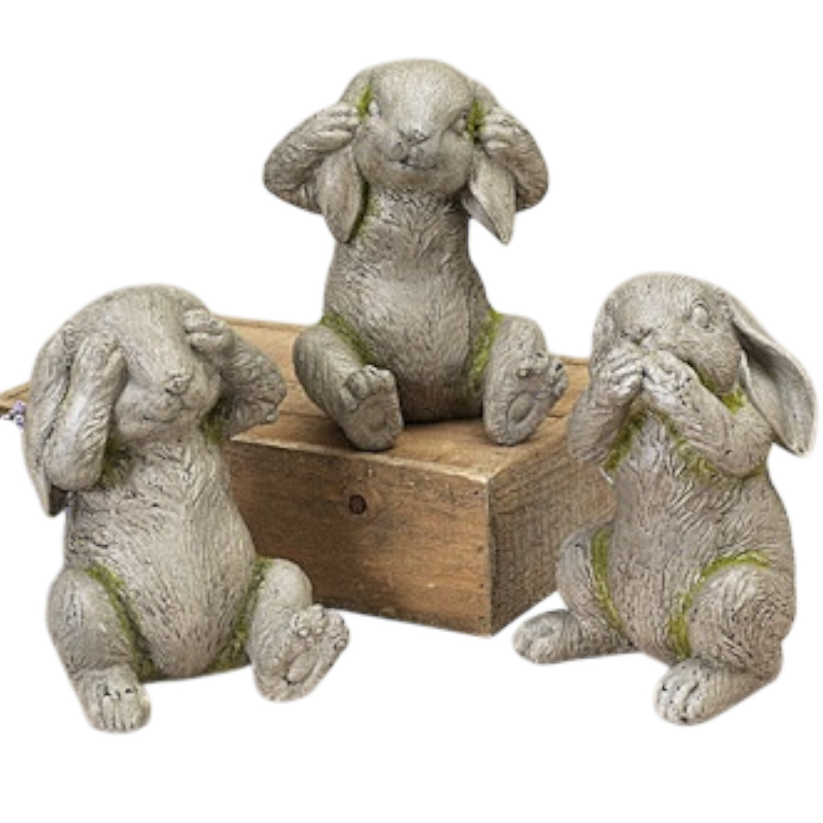 Adorable 7-inch Garden Bunny -