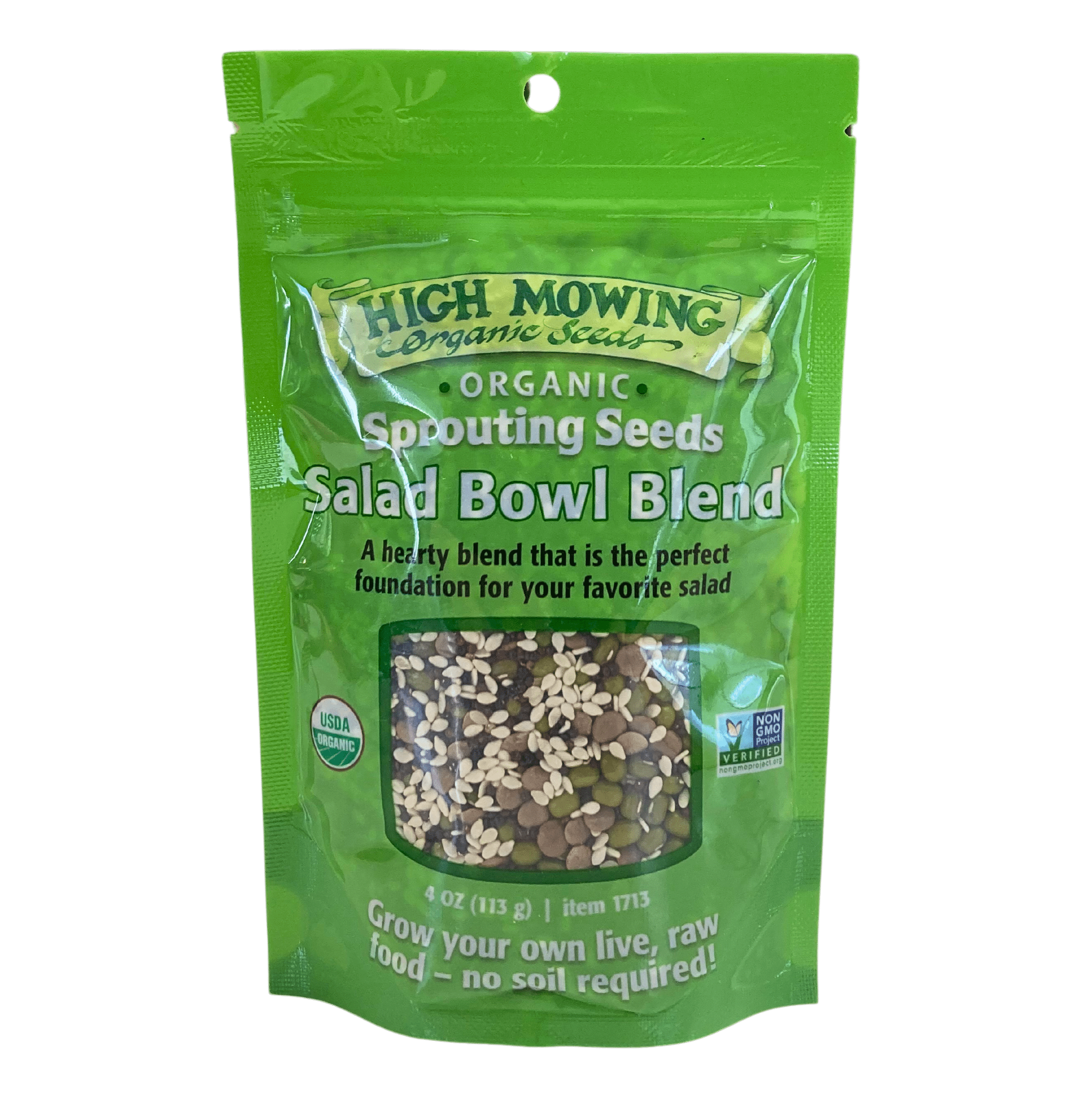 Sprouting Seeds, Organic, High Mowing