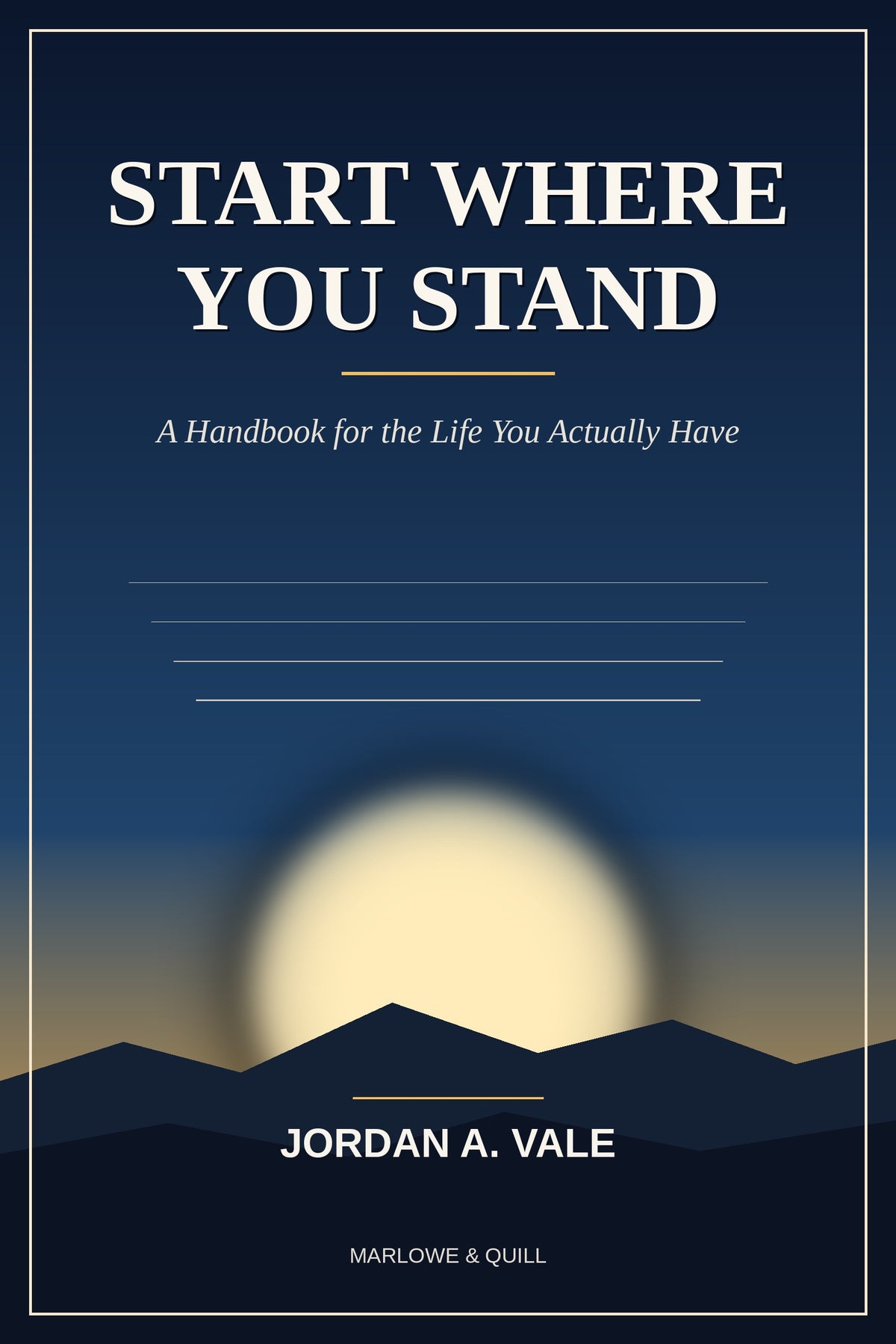 Start Where You Stand