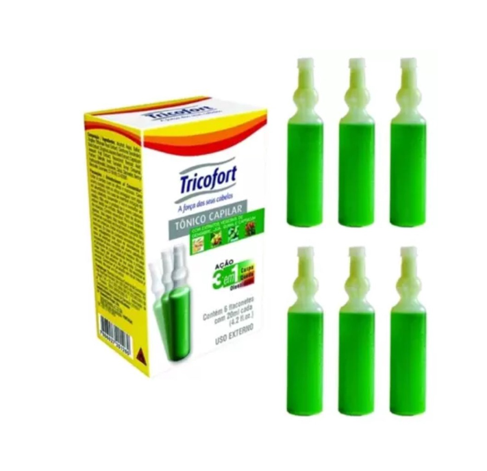 Tricofort Hair Food Tonic For Hair Strengthening Full Month Use Pack