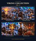 Viking Collection Vol. 2 – Four Epic Cinematic Norse Artworks