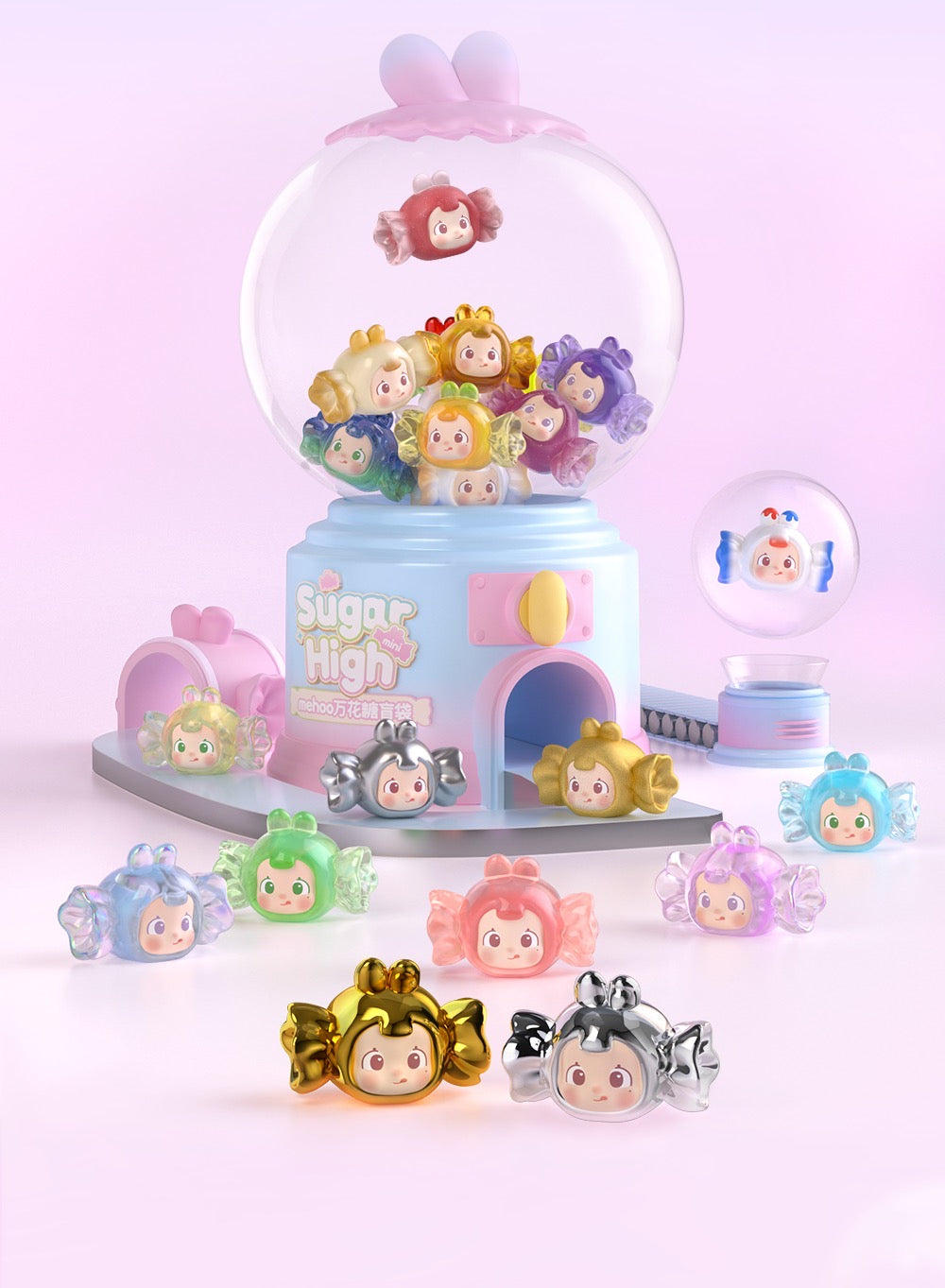 Mehoo Mini Sugar High Blind Box - Kawaii Collectible Mystery Figure