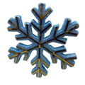 12 Inch Commercial Shatterproof Snowflake Ornament
