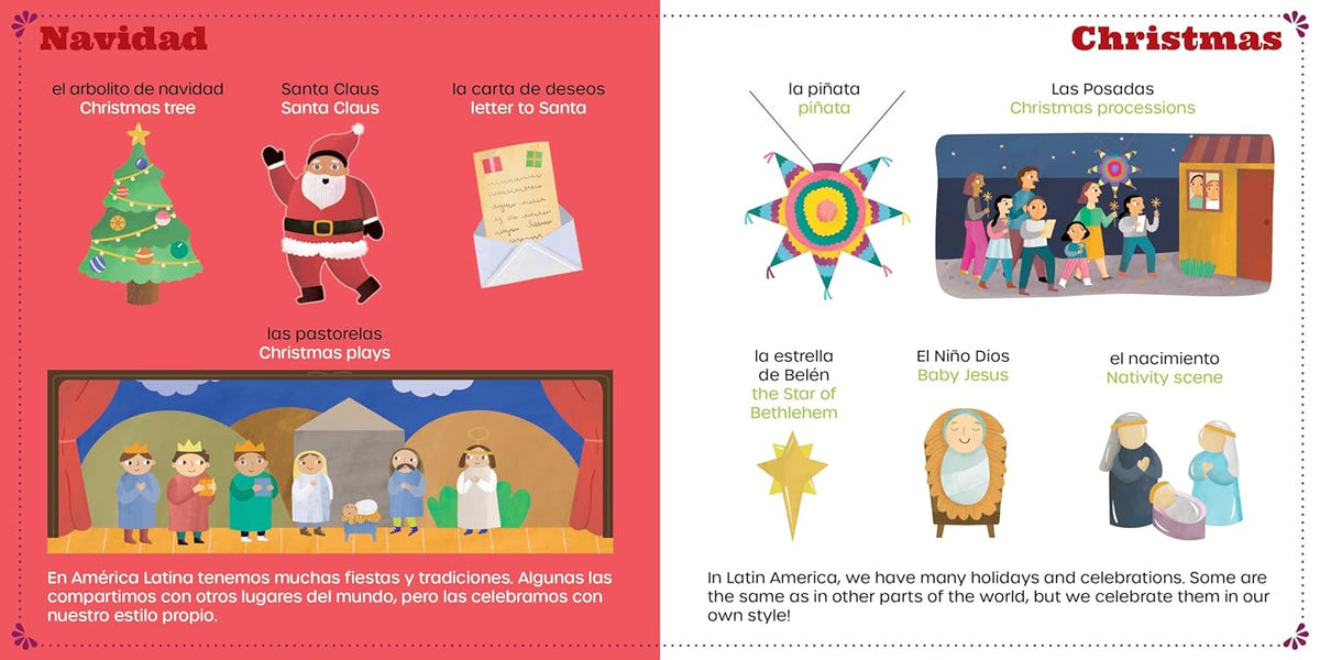 Tons of Palabras: Fiestas: An English & Spanish Book for the Real World