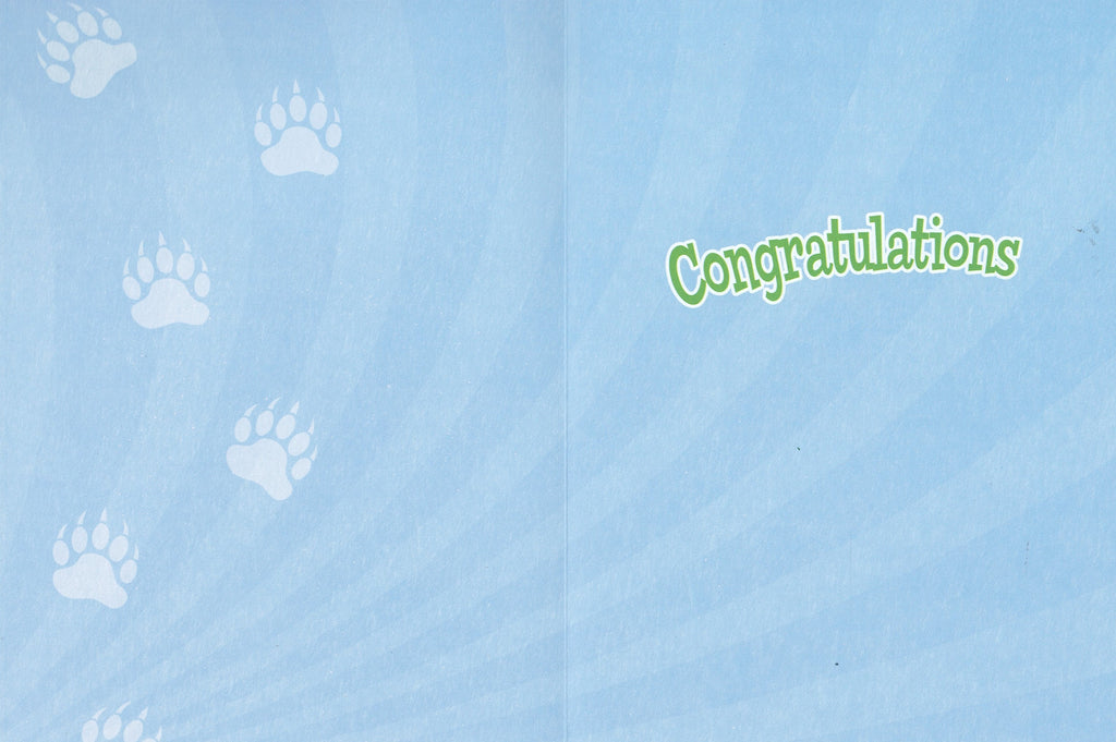 Here's A High Five  - Congratulations Card
