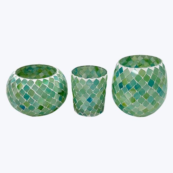 Luminescent Turquoise Gem: The Tiny Treasured Candleholder