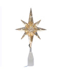 UL 10-Light Gold Bethlehem Star Treetop