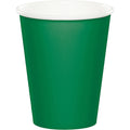 Emerald Green 9 oz Hot And  Cold Paper Cups