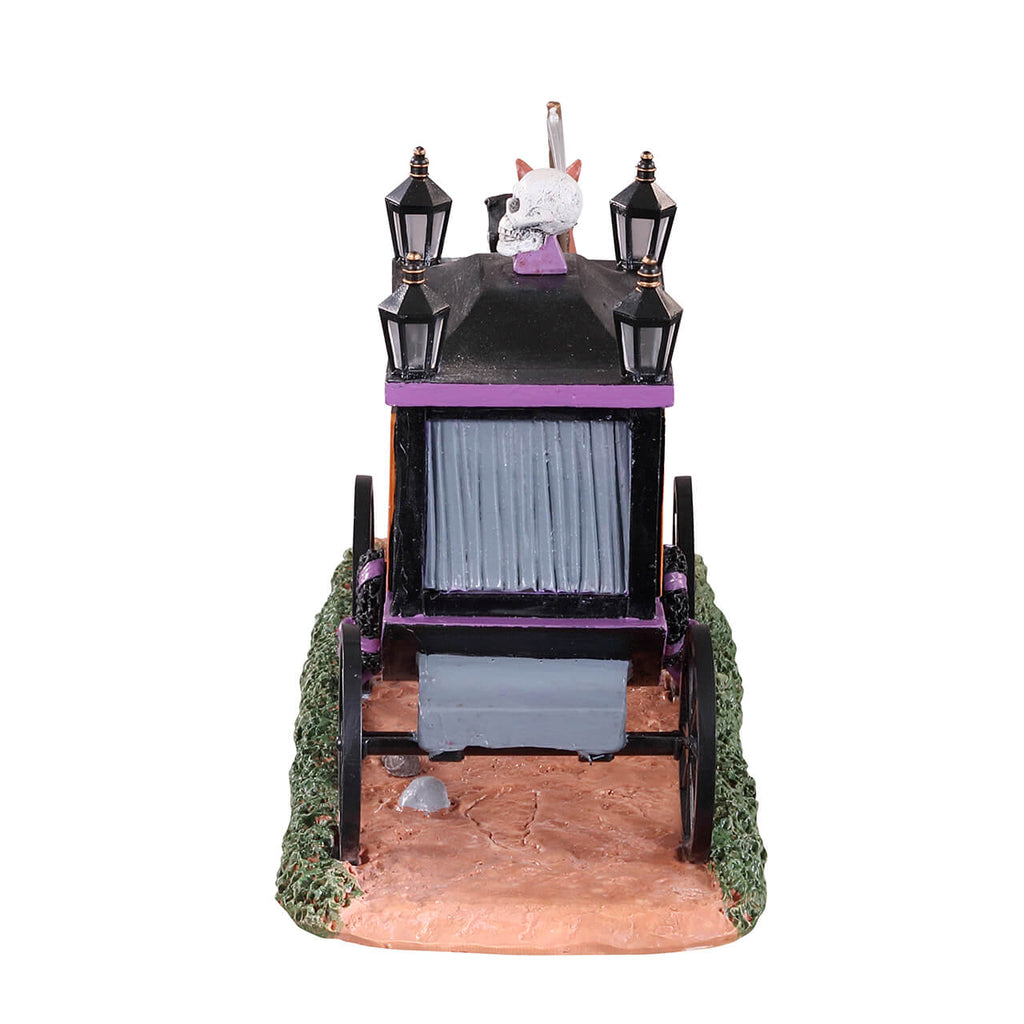 Spooky Victorian Hearse