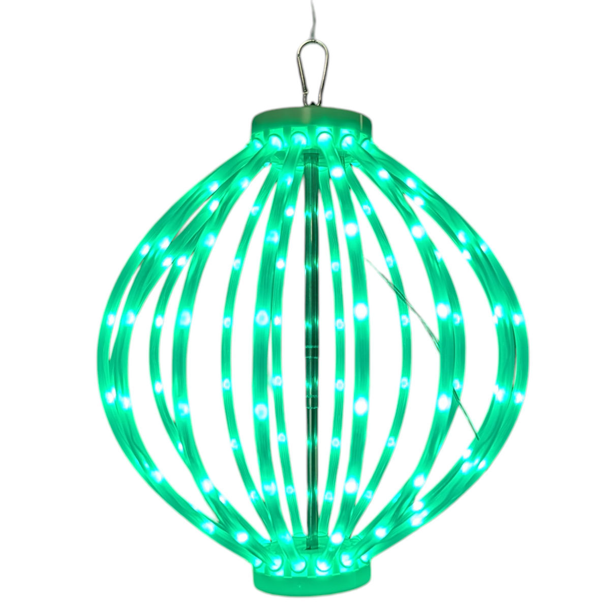 Illuminated PVC Tube Sphere - 12 inch