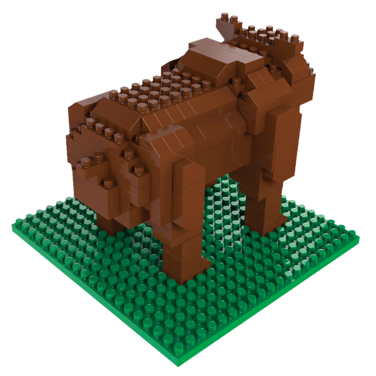 Mini Building Blocks - Grizzly Bear