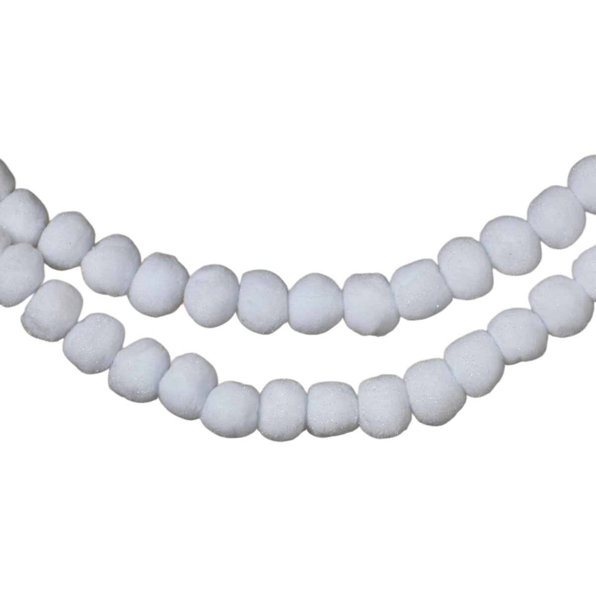 Snowball Garland - 72 Inches Long