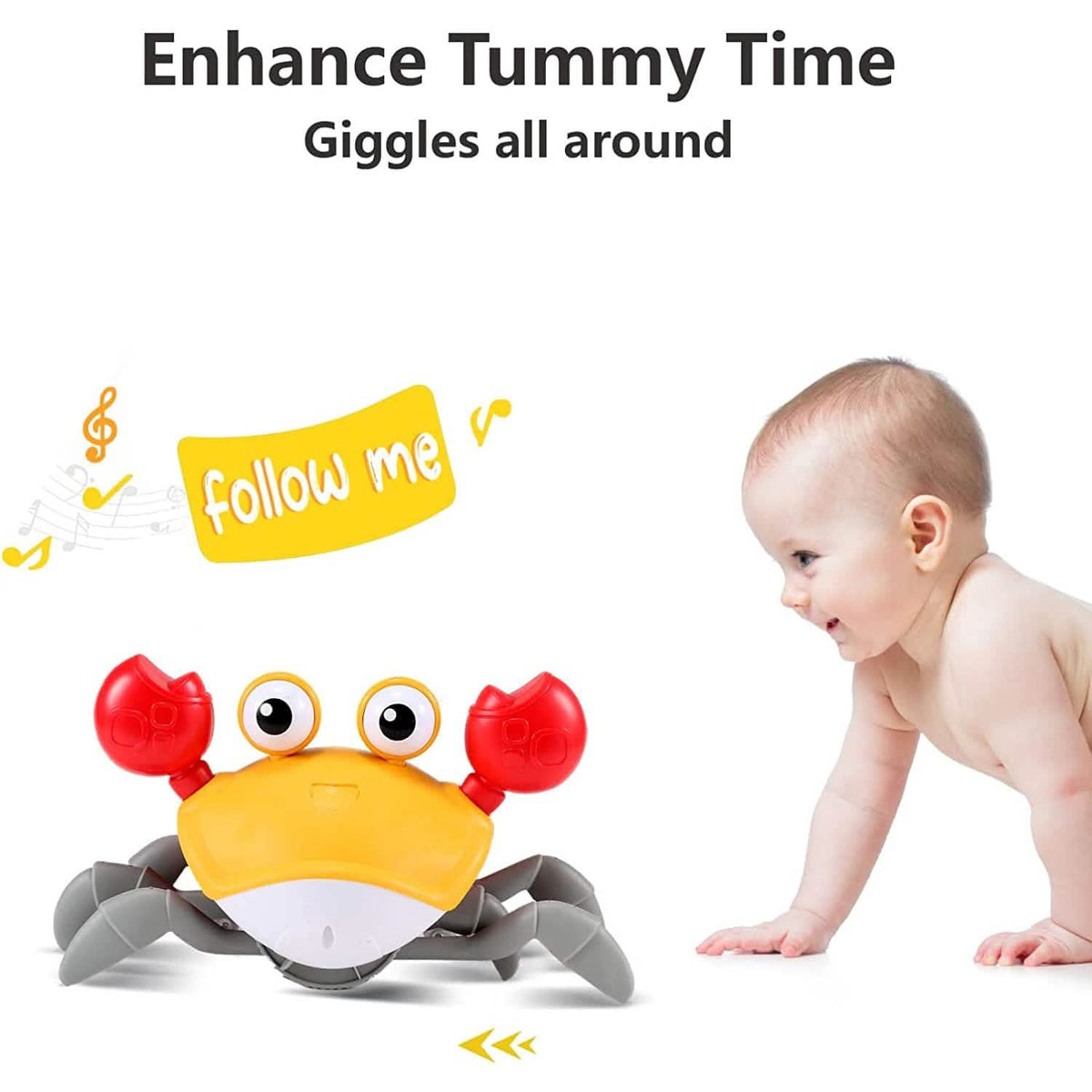 Baby Toys Infant Crawling Crab