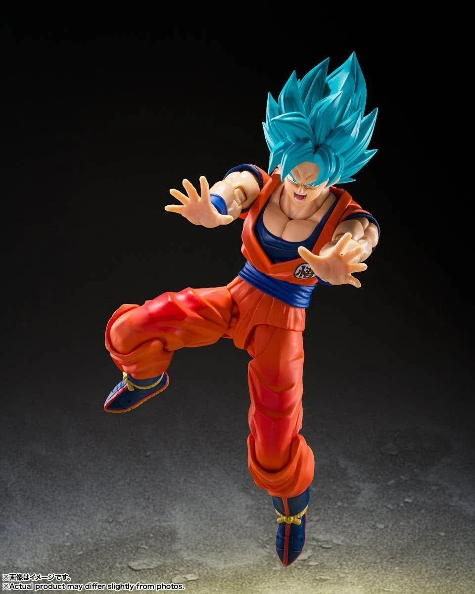 Dragon Ball Super S.H.Figuarts Super Saiyan Blue Goku – Blue Power Transcending Limits